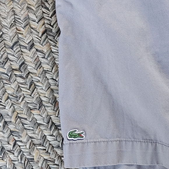 Lacoste Grey shorts SZ.30 - Picture 2 of 5